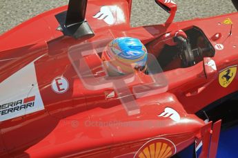 © 2012 Octane Photographic Ltd. Barcelona Winter Test 1 Day 1 - Tuesday 21st February 2012. Ferrari F2012 - Fernando Alonso. Digital Ref : 0226lw7d5716