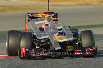 © 2012 Octane Photographic Ltd. Barcelona Winter Test 1 Day 2 - Wednesday 21st February 2012. Red Bull RB8 - Sebastian Vettel. Digital Ref : 0227lw1d7713