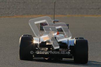 © 2012 Octane Photographic Ltd. Barcelona Winter Test 1 Day 2 - Wednesday 21st February 2012. Force India VJM05 - Nico Hulkenberg. Digital Ref : 0227lw1d7733