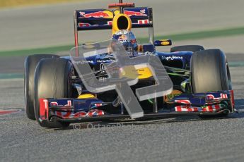 © 2012 Octane Photographic Ltd. Barcelona Winter Test 1 Day 2 - Wednesday 21st February 2012. Red Bull RB8 - Sebastian Vettel. Digital Ref : 0227lw1d7745