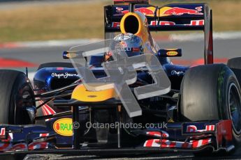 © 2012 Octane Photographic Ltd. Barcelona Winter Test 1 Day 2 - Wednesday 21st February 2012. Red Bull RB8 - Sebastian Vettel. Digital Ref : 0227lw1d7875