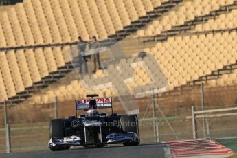 © 2012 Octane Photographic Ltd. Barcelona Winter Test 1 Day 2 - Wednesday 21st February 2012. Williams FW34 - Valtteri Bottas. Digital Ref : 0227lw1d8209