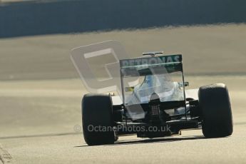 © 2012 Octane Photographic Ltd. Barcelona Winter Test 1 Day 2 - Wednesday 21st February 2012. Mercedes W03 - Nico Rosberg. Digital Ref : 0227lw1d8404