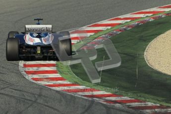 © 2012 Octane Photographic Ltd. Barcelona Winter Test 1 Day 2 - Wednesday 21st February 2012. Williams FW34 - Valtteri Bottas. Digital Ref : 0227lw1d8751