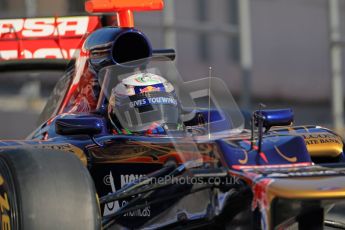 © 2012 Octane Photographic Ltd. Barcelona Winter Test 1 Day 2 - Wednesday 21st February 2012. Toro Rosso STR7 - Daniel Ricciardo. Digital Ref : 0227lw1d9413
