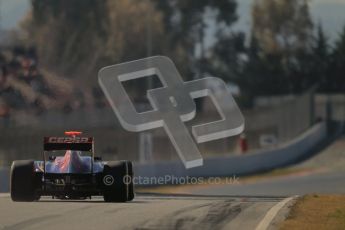 © 2012 Octane Photographic Ltd. Barcelona Winter Test 1 Day 2 - Wednesday 21st February 2012. Toro Rosso STR7 - Daniel Ricciardo. Digital Ref : 0227lw1d9434