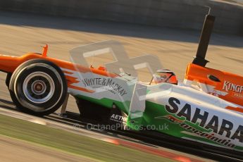 © 2012 Octane Photographic Ltd. Barcelona Winter Test 1 Day 2 - Wednesday 21st February 2012. Force India VJM05 - Nico Hulkenberg. Digital Ref : 0227lw7d6017