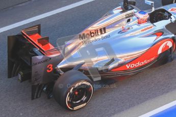 © 2012 Octane Photographic Ltd. Barcelona Winter Test 1 Day 3 - Thursday 23rd February 2012. McLaren MP4/27 - Jenson Button. Digital Ref : 0228cb1d9700