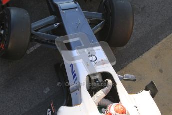 © 2012 Octane Photographic Ltd. Barcelona Winter Test 1 Day 3 - Thursday 23rd February 2012. Sauber C31 - Kamui Kobayashi. Digital Ref : 0228cb1d9739