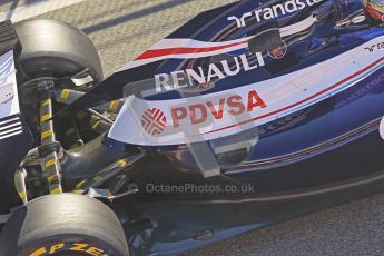 © 2012 Octane Photographic Ltd. Barcelona Winter Test 1 Day 3 - Thursday 23rd February 2012. Williams FW34 - Pastor Maldonado. Digital Ref : 0228cb1d9778