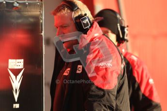 © 2012 Octane Photographic Ltd. Barcelona Winter Test 1 Day 3 - Thursday 23rd February 2012. Marussia. Digital Ref : 0228cb7d6352