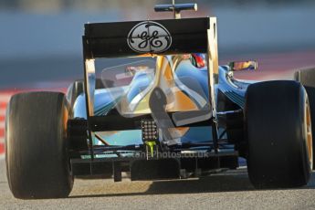 © 2012 Octane Photographic Ltd. Barcelona Winter Test 1 Day 3 - Thursday 23rd February 2012. Caterham CT01 - Vitaly Petrov. Digital Ref : 0228cb7d6360