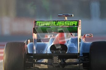 © 2012 Octane Photographic Ltd. Barcelona Winter Test 1 Day 3 - Thursday 23rd February 2012. Marussia MVR02 - Timo Glock. Digital Ref : 0228cb7d6366