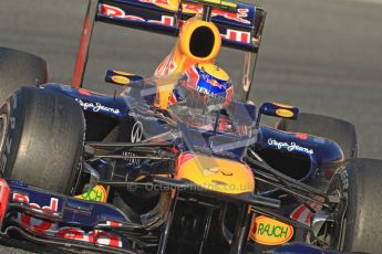 © 2012 Octane Photographic Ltd. Barcelona Winter Test 1 Day 3 - Thursday 23rd February 2012. Red Bull RB8 - Mark Webber. Digital Ref : 0228cb7d6593