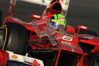 © 2012 Octane Photographic Ltd. Barcelona Winter Test 1 Day 3 - Thursday 23rd February 2012. Ferrari F2012 - Felipe Massa. Digital Ref : 0228cb7d6599