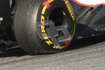 © 2012 Octane Photographic Ltd. Barcelona Winter Test 1 Day 3 - Thursday 23rd February 2012. Sauber C31 - Kamui Kobayashi. Digital Ref : 0228cb7d6682