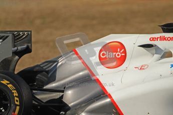 © 2012 Octane Photographic Ltd. Barcelona Winter Test 1 Day 3 - Thursday 23rd February 2012. Sauber C31 - Kamui Kobayashi. Digital Ref : 0228cb7d6722