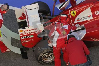 © 2012 Octane Photographic Ltd. Barcelona Winter Test 1 Day 3 - Thursday 23rd February 2012. Ferrari F2012 - Felipe Massa. Digital Ref : 0228lw7d3892