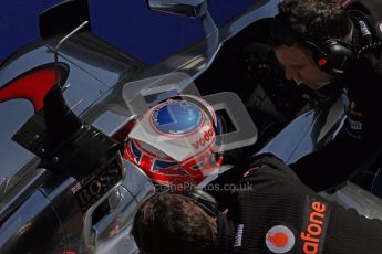 © 2012 Octane Photographic Ltd. Barcelona Winter Test 1 Day 3 - Thursday 23rd February 2012. McLaren MP4/27 - Jenson Button. Digital Ref : 0228lw7d4183