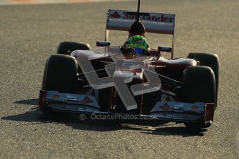 © 2012 Octane Photographic Ltd. Barcelona Winter Test 1 Day 4 - Friday 24th February 2012. Ferrari F2012 - Felipe Massa. Digital Ref : 0229cb1d0017
