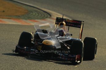 © 2012 Octane Photographic Ltd. Barcelona Winter Test 1 Day 4 - Friday 24th February 2012. Red Bull RB8 - Mark Webber. Digital Ref : 0229cb1d0027