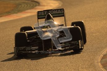 © 2012 Octane Photographic Ltd. Barcelona Winter Test 1 Day 4 - Friday 24th February 2012. Mercedes W03 - Nico Rosberg. Digital Ref : 0229cb1d0041