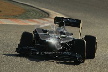© 2012 Octane Photographic Ltd. Barcelona Winter Test 1 Day 4 - Friday 24th February 2012. Caterham CT01 - Heikki Kovalainen. Digital Ref : 0229cb1d0068
