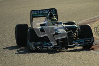 © 2012 Octane Photographic Ltd. Barcelona Winter Test 1 Day 4 - Friday 24th February 2012. Mercedes W03 - Nico Rosberg. Digital Ref : 0229cb1d0081