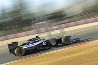 © 2012 Octane Photographic Ltd. Barcelona Winter Test 1 Day 4 - Friday 24th February 2012. Williams FW34 - Pastor Maldonado. Digital Ref : 0229cb1d0103