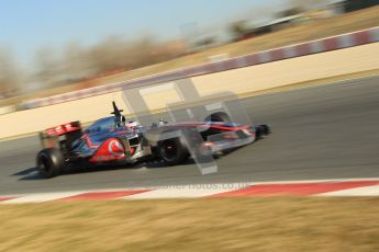 © 2012 Octane Photographic Ltd. Barcelona Winter Test 1 Day 4 - Friday 24th February 2012. McLaren MP4/27 - Jenson Button. Digital Ref : 0229cb1d0274