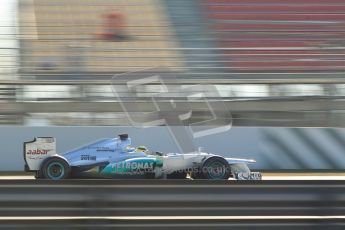 © 2012 Octane Photographic Ltd. Barcelona Winter Test 1 Day 4 - Friday 24th February 2012. Mercedes W03 - Nico Rosberg. Digital Ref : 0229cb1d0345
