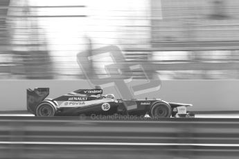 © 2012 Octane Photographic Ltd. Barcelona Winter Test 1 Day 4 - Friday 24th February 2012. Williams FW34 - Pastor Maldonado. Digital Ref : 0229cb1d0354