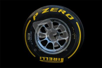© 2012 Octane Photographic Ltd. Barcelona Winter Test 1 Day 4 - Friday 24th February 2012. Pirelli tyres on Williams wheel rims. Digital Ref : 0229cb1d0465