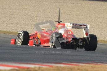 © 2012 Octane Photographic Ltd. Barcelona Winter Test 1 Day 4 - Friday 24th February 2012. Ferrari F2012 - Felipe Massa. Digital Ref : 0229cb7d6779