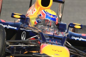 © 2012 Octane Photographic Ltd. Barcelona Winter Test 1 Day 4 - Friday 24th February 2012. Red Bull RB8 - Mark Webber. Digital Ref :0229cb7d6851