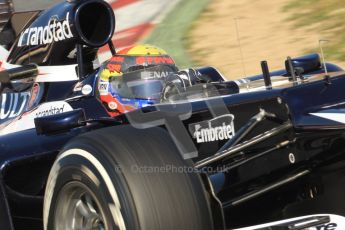 © 2012 Octane Photographic Ltd. Barcelona Winter Test 1 Day 4 - Friday 24th February 2012. Williams FW34 - Pastor Maldonado. Digital Ref : 0229cb7d6885