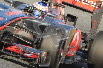 © 2012 Octane Photographic Ltd. Barcelona Winter Test 1 Day 4 - Friday 24th February 2012. McLaren MP4/27 - Jenson Button. Digital Ref : 0229cb7d6921