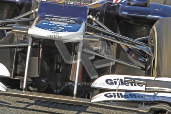 © 2012 Octane Photographic Ltd. Barcelona Winter Test 1 Day 4 - Friday 24th February 2012. Williams FW34 - Pastor Maldonado. Digital Ref : 0229cb7d6954