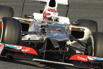 © 2012 Octane Photographic Ltd. Barcelona Winter Test 1 Day 4 - Friday 24th February 2012. Sauber C31 - Kamui Kobayashi. Digital Ref : 0229cb7d6961