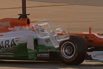 © 2012 Octane Photographic Ltd. Barcelona Winter Test 1 Day 4 - Friday 24th February 2012. Force India VJM05 - Paul di Resta. Digital Ref : 0229lw7d4245