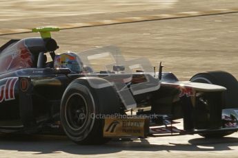© 2012 Octane Photographic Ltd. Barcelona Winter Test 1 Day 4 - Friday 24th February 2012. Toro Rosso STR7 - Jean-Eric Vergne. Digital Ref : 0229lw7d4258
