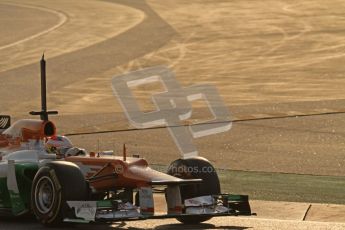 © 2012 Octane Photographic Ltd. Barcelona Winter Test 1 Day 4 - Friday 24th February 2012. Force India VJM05 - Paul di Resta. Digital Ref :