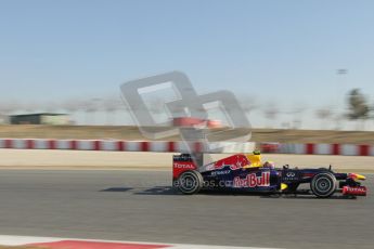 © 2012 Octane Photographic Ltd. Barcelona Winter Test 1 Day 4 - Friday 24th February 2012. Red Bull RB8 - Mark Webber. Digital Ref : 0229lw7d4986