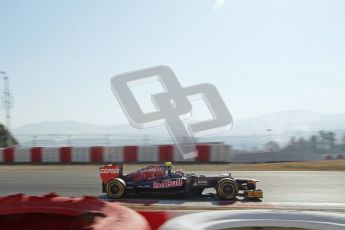 © 2012 Octane Photographic Ltd. Barcelona Winter Test 1 Day 4 - Friday 24th February 2012. Toro Rosso STR7 - Jean-Eric Vergne. Digital Ref : 0229lw7d5035