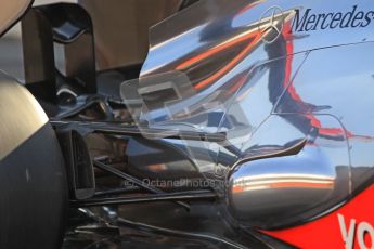 © 2012 Octane Photographic Ltd. Barcelona Winter Test 2 Day 1 - Thursday 1st March 2012. McLaren MP4/27 - Jenson Button. Digital Ref : 0231cb1d1795