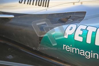 © 2012 Octane Photographic Ltd. Barcelona Winter Test 2 Day 1 - Thursday 1st March 2012. Mercedes W03 - Nico Rosberg. Digital Ref : 0231cb1d1837