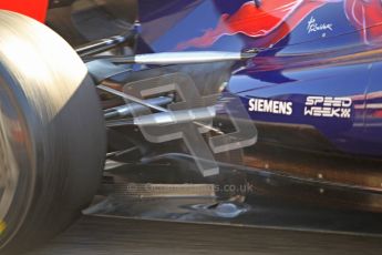 © 2012 Octane Photographic Ltd. Barcelona Winter Test 2 Day 1 - Thursday 1st March 2012. Toro Rosso STR7 - Jean-Eric Vergne. Digital Ref : 0231cb1d1853