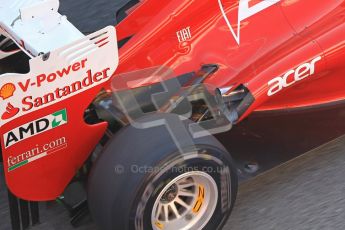 © 2012 Octane Photographic Ltd. Barcelona Winter Test 2 Day 1 - Thursday 1st March 2012. Ferrari F2012 - Felipe Massa. Digital Ref : 0231cb1d1943