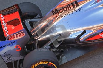 © 2012 Octane Photographic Ltd. Barcelona Winter Test 2 Day 1 - Thursday 1st March 2012. McLaren MP4/27 - Jenson Button. Digital Ref : 0231cb1d1953