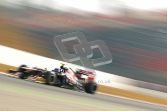 © 2012 Octane Photographic Ltd. Barcelona Winter Test 2 Day 1 - Thursday 24th March 2012. Toro Rosso STR7 - Jean-Eric Vergne. Digital Ref : 0231cb1d2140